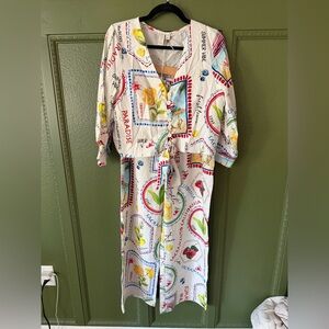 Joie Multicolor Graphic Print Garment